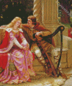 Queen Guinevere And Lancelot Diamond Painting