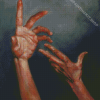 Reaching Hands Diamond Painting