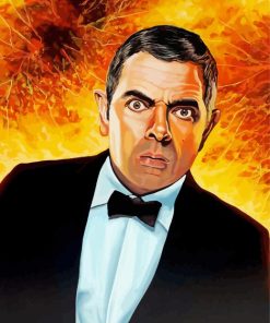 Rowan Atkinson Art Diamond Painting