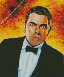 Rowan Atkinson Art Diamond Painting