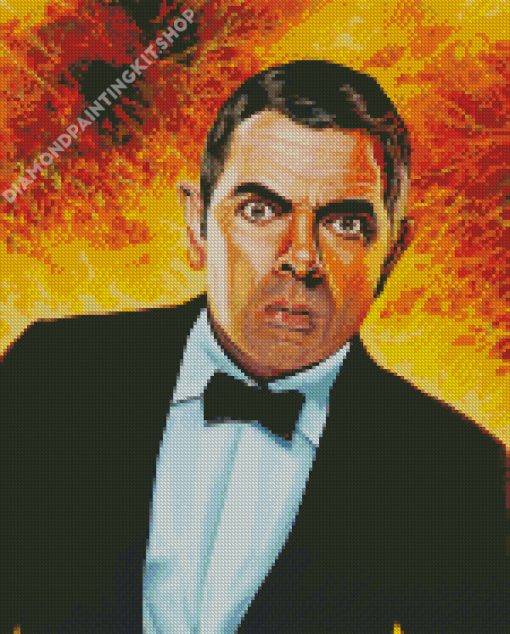 Rowan Atkinson Art Diamond Painting