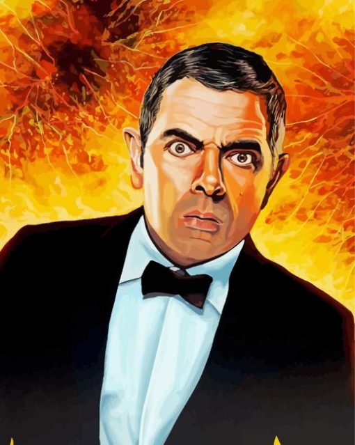 Rowan Atkinson Art Diamond Painting