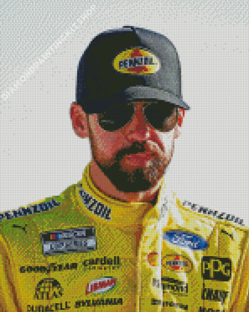 Ryan Blaney Diamond Painting