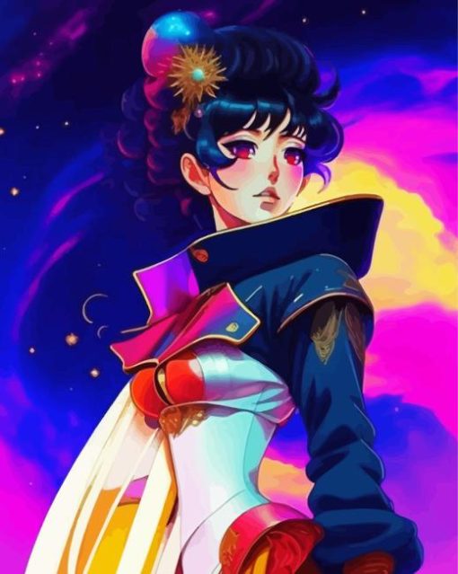 Sailor Mars Anime Girl Diamond Painting