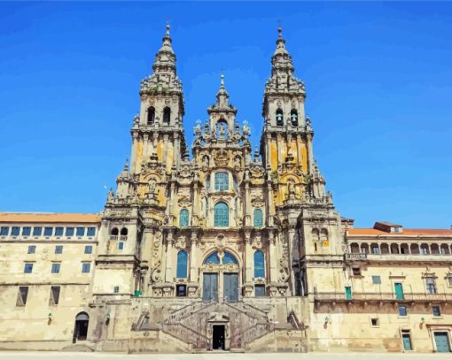 Santiago De Compostela Spain Diamond Painting