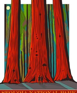 Sequoia National Forest Diamond Painting