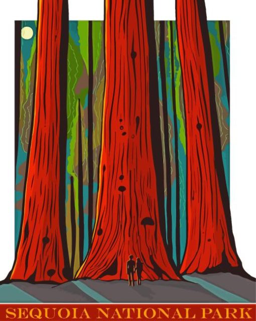 Sequoia National Forest Diamond Painting