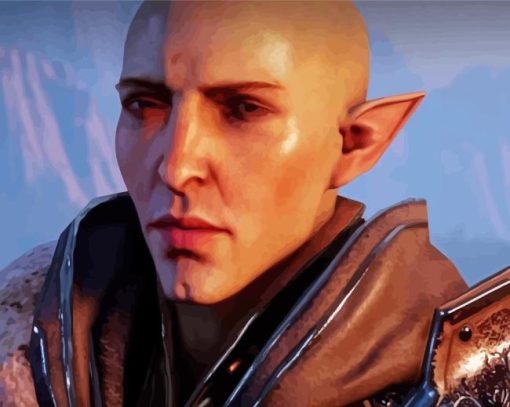 Solas Game Character Diamond Painting