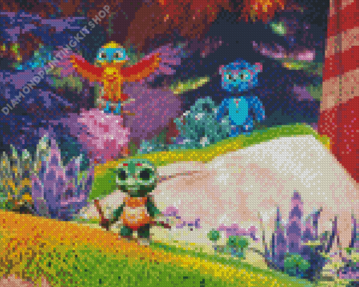 Spirit Rangers Animals Diamond Painting