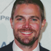 Stephen Amell Smiling Diamond Painting