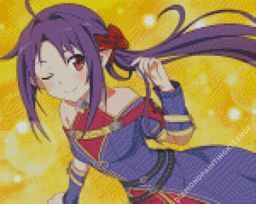 Sword Art Online Yuuki Konno Character Diamond Painting