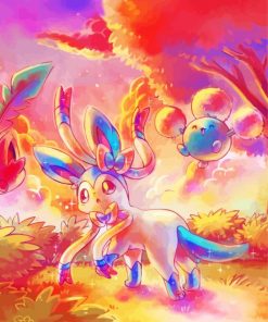 Sylveon Diamond Painting