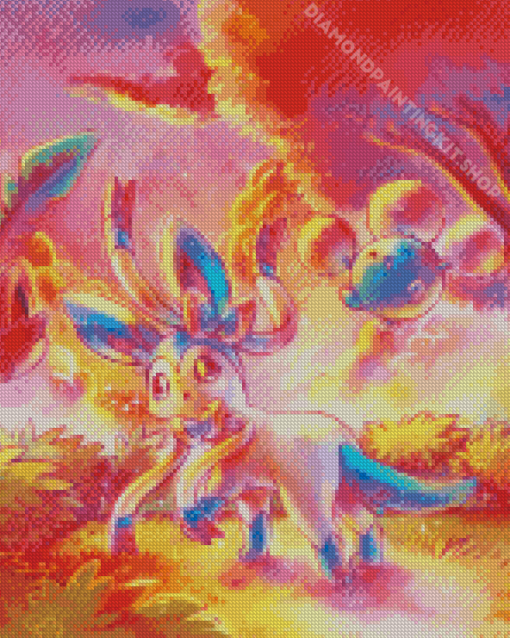 Sylveon Diamond Painting