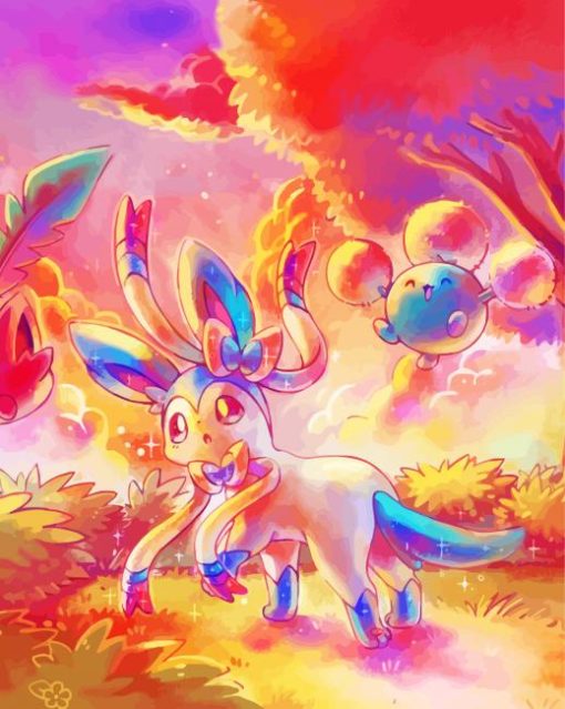 Sylveon Diamond Painting