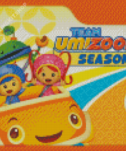 Team Umizoomi Season 3 Poster Diamond Painting