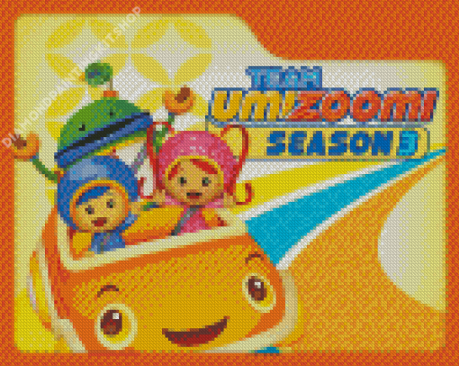 Team Umizoomi Season 3 Poster Diamond Painting