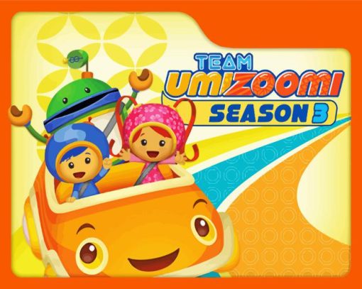 Team Umizoomi Season 3 Poster Diamond Painting