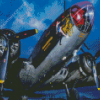 The Memphis Belle Military Airplane Diamond Painting