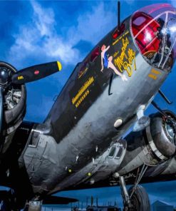 The Memphis Belle Military Airplane Diamond Painting