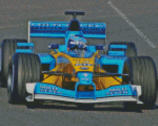 The R202 Formula One Diamond Painting