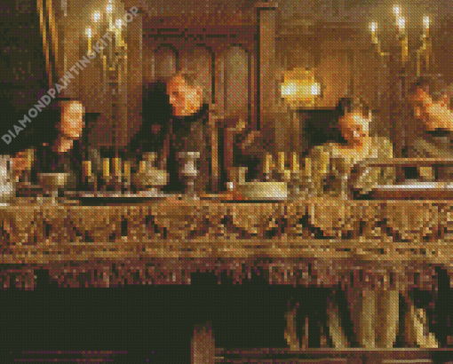 The Red Wedding Characters Diamond Painting