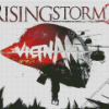 Helmet And Helicopters On Rising Storm 2 Game Poster Diamond Painting