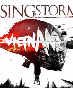 Helmet And Helicopters On Rising Storm 2 Game Poster Diamond Painting