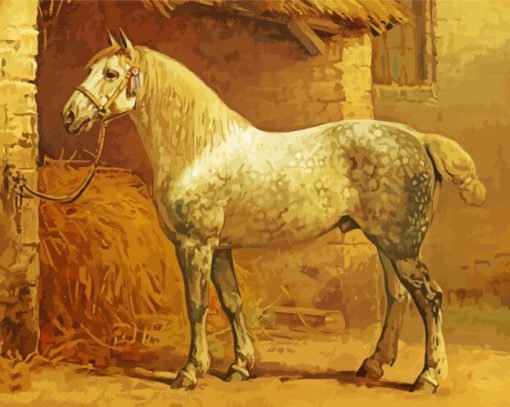 The Percheron Horse Breed Diamond Painting