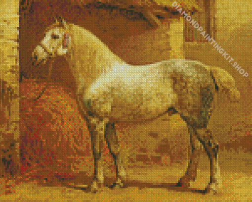 The Percheron Horse Breed Diamond Painting