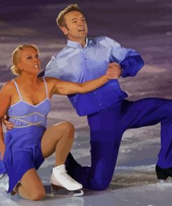 Torvill And Dean Ice Dancers Diamond Painting