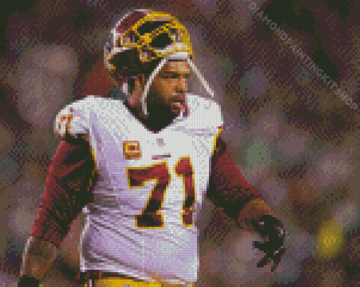 Trent Williams With Helmets On Head Diamond Painting