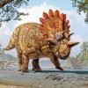 Triceratops Dinosaur Diamond Painting