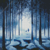 Winter Forest Diamond Painting