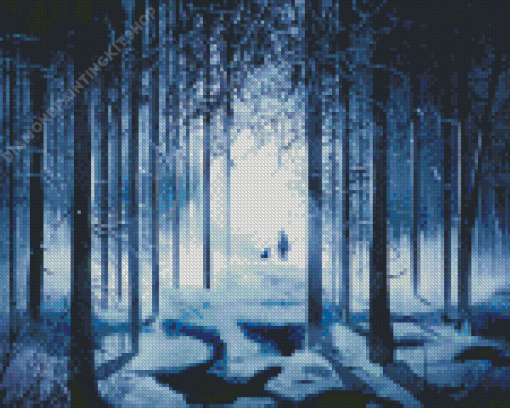 Winter Forest Diamond Painting