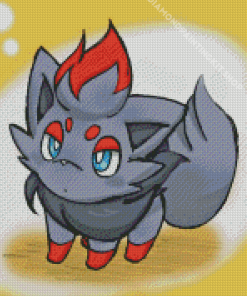 Zorua Art Diamond Painting