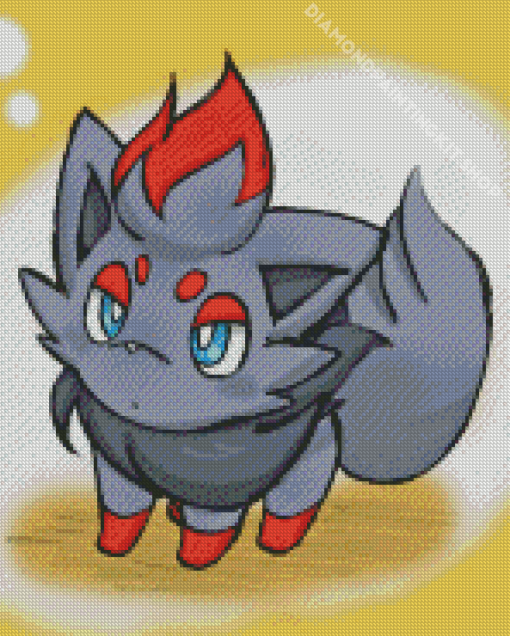 Zorua Art Diamond Painting