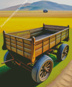 Aesthetic Wagon Diamond Painting