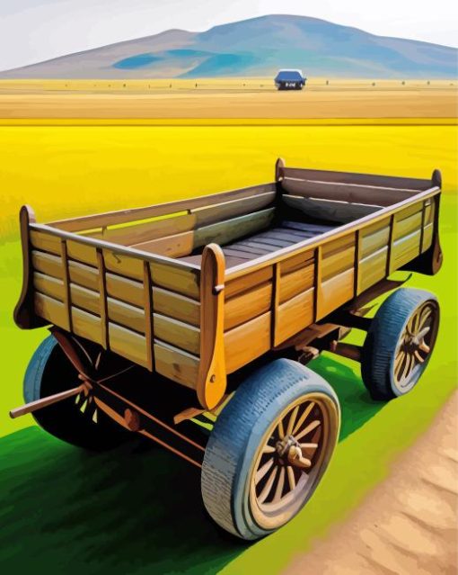 Aesthetic Wagon Diamond Painting