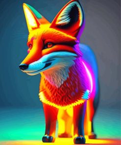 Aesthetic Fox Diamond Painting