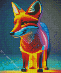 Aesthetic Fox Diamond Painting