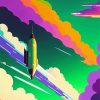 Aesthetic Rocket Diamond Painting