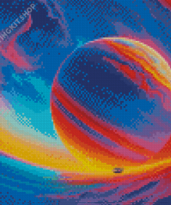 Space Art Diamond Painting