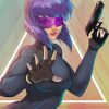 Anime Girl Motoko Kusanagi Diamond Painting