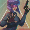 Anime Girl Motoko Kusanagi Diamond Painting