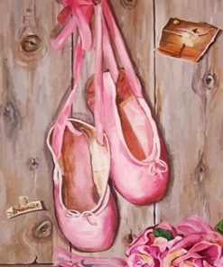 Ballet Shoes Diamond Painting