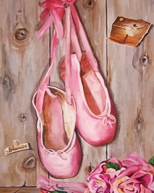 Ballet Shoes Diamond Painting