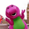 Barney The Dinosaur In London Diamond Painting