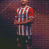 Billy Sharp Sheffield United Team Player Diamond Painting