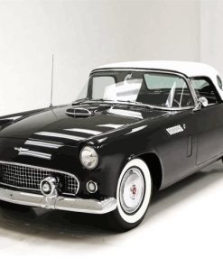 Black 1956 Thunderbird Car Diamond Painting