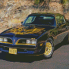 Black 1977 Firebird Diamond Painting